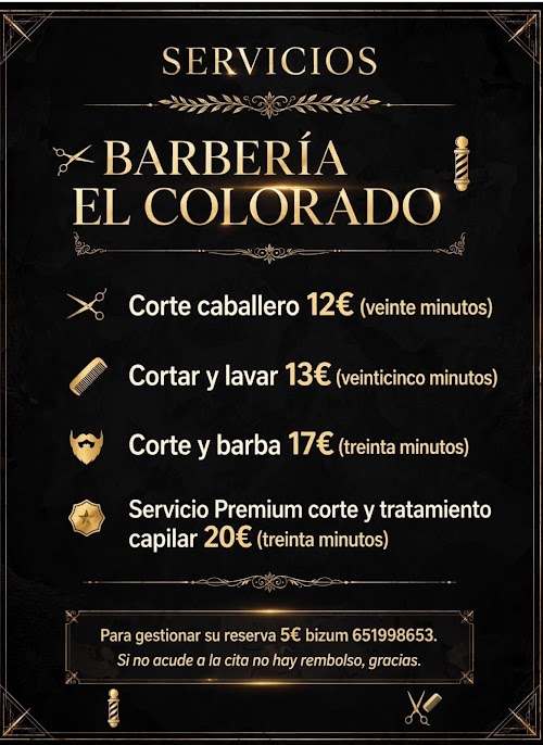 Barbería EL Colorado
